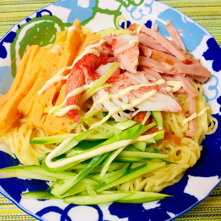 カニカマサラダ風の冷やし中華 レシピ 作り方 By Kaede 楽天レシピ カニカマサラダ風の冷やし中華 レシピ 作り方 By Kaede 楽天レシピ